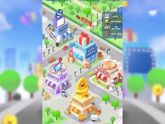 Shinhan Bank campaign minigame by the Leap Studio team, key visual